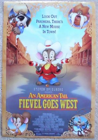 American Tail Fievel Goes West Orig 