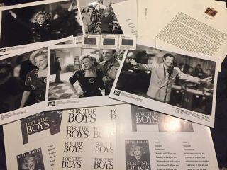 For The Boys Press Kit With Photos And Slides - Bette Midler James Caan