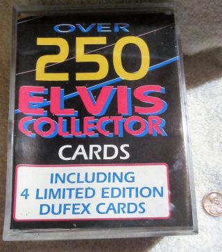 Boxed Set Of Over 250 Elvis Presley Trading Cards The Guardian 1996