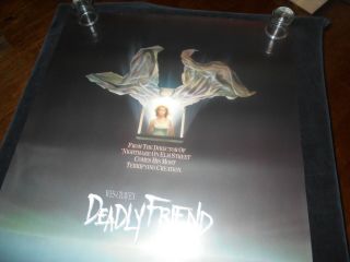 Deadly Friend Kristy Swanson Wes Craven Horror Rolled One Sheet Poster 3