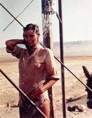 100 Rifles Raquel Welch Sexy Shower Photo