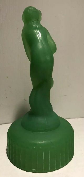 Imperial Glass Jade Figurine,  Bashful Charlotte/Venus Rising 3