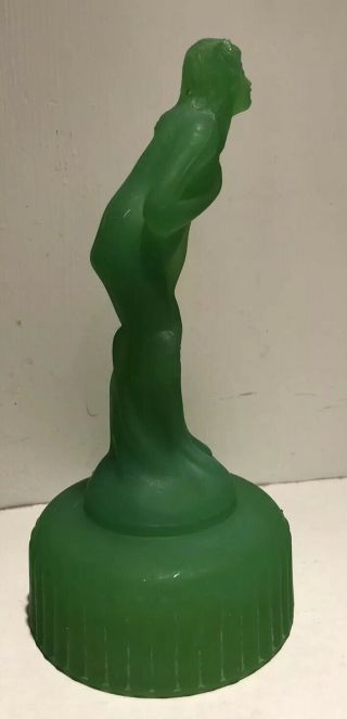 Imperial Glass Jade Figurine,  Bashful Charlotte/Venus Rising 4