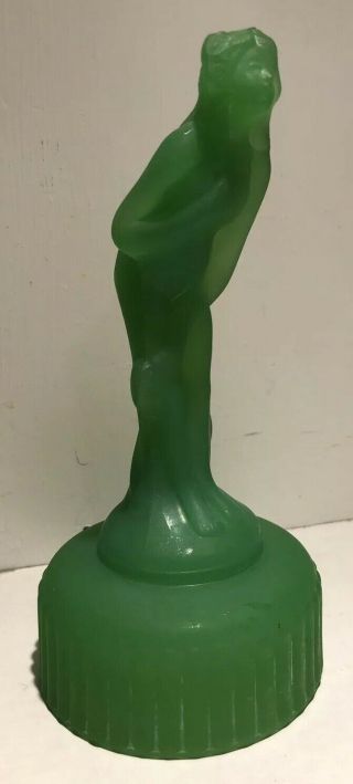Imperial Glass Jade Figurine,  Bashful Charlotte/Venus Rising 5