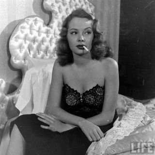 Jane Greer With Cigarette In Mouth 8x10 Photo Print
