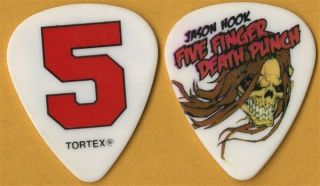 Five Finger Death Punch 2012 Concert Tour Jason Hook Guitar Pick