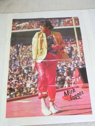 Mick Jagger In Concert Poster By Grooves