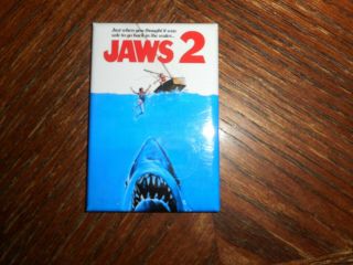 Jaws 2 Fridge Magnet 3 1/8 " X 2 1/8 "
