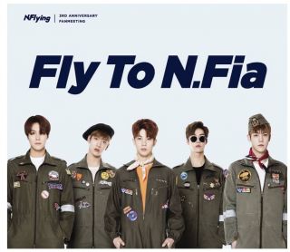 N.  Flying Nflying 3rd Anniversary Fanmeeting Goods Fly To N.  Fia Photo Card Set