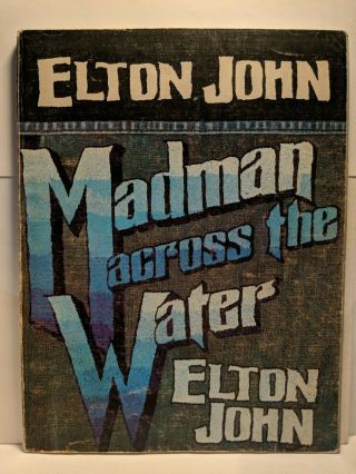 Elton John Madman Across The Water Vintage 1971 Rare