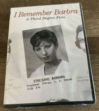 I Remember Barbra A Third Degree Promo Dvd Mip 1981 Kevin Burns Documentary