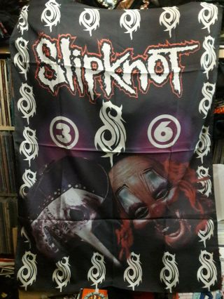 Vintage Slipknot Textile Poster Flag