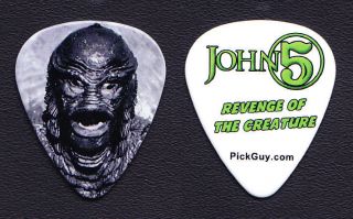Rob Zombie John 5 Revenge Of The Creature Guitar Pick - 2017 Tour