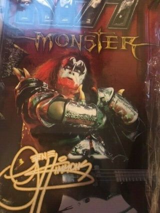 Kiss Gene Simmons Monster 8 - Inch Figure Blood End Of The Road Kiss Figurine