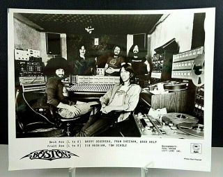 Boston (debut Album) 8x10 Glossy Press Kit Photo,  Epic Promo (1976)