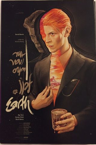 2019 Sdcc Comic - Con David Bowie Mondo Card,  Bonus Postcard