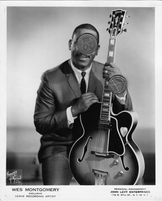 Wes Montgomery Musician Press Promo 8x10 Music Photo Picture R&b Jazz Blues