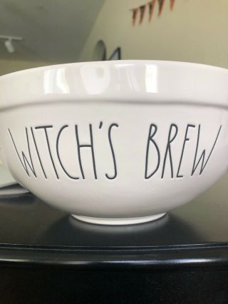 Rae Dunn Witch’s Brew 2019 Halloween Ceramic Mixing Bowl