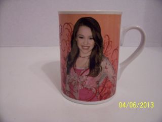 Hanna Montana Secret Star Coffee Cup 2008 Disney Miley Cyrus