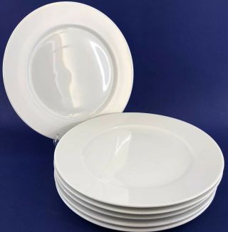 Ikea Susan Pyrke Design 365,  Set Of 4 White Porcelain 10.  5 " Dinner Plates