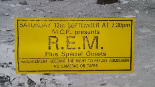 R.  E.  M.  poster HUGE 39x60 