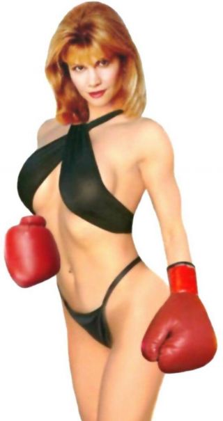 Markie Post Red Boxing Gloves 8x10 Photo Print