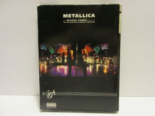 Metallica S&m Concert Dvd With San Francisco Symphony Orchestra Heavy Metal Show