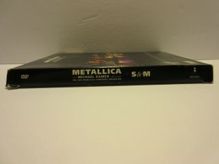 Metallica S&M Concert DVD with San Francisco Symphony Orchestra Heavy Metal Show 3