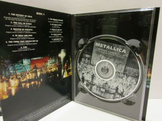 Metallica S&M Concert DVD with San Francisco Symphony Orchestra Heavy Metal Show 5