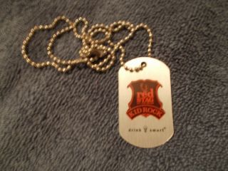 Kid Rock,  Red Stag,  Jim Beam I.  D.  Tag Necklace