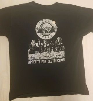RARE Vintage Guns N Roses Appetite for Destruction Shirt XL 3
