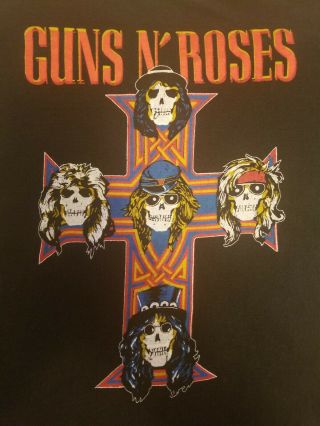 RARE Vintage Guns N Roses Appetite for Destruction Shirt XL 4