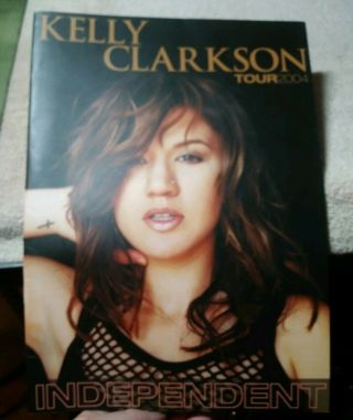 Kelly Clarkson " Independent Tour " Concert Program - 2004 American Idol