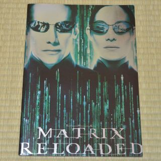 The Matrix Reloaded Japan Movie Program 2003 Keanu Reeves