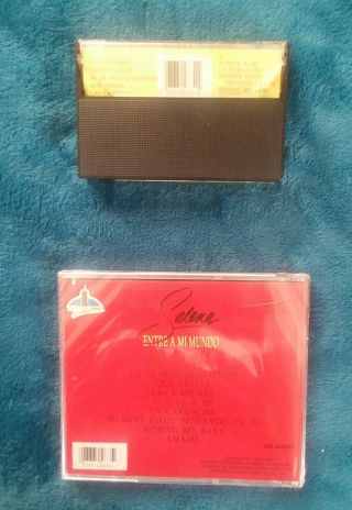 selena quintanilla cd and cassette entre ami mundo 2