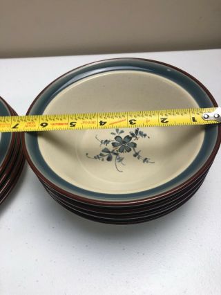 Noritake Stoneware Pleasure 8344 Set Of 4 (20 Piece Set) Cup Plates Bowl Saucer 4