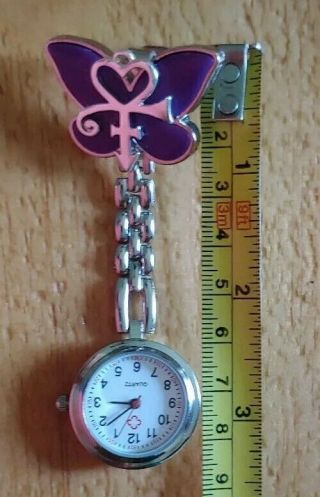 Prince Rogers Nelson Love Symbol Butterfly Clip On Watch 3