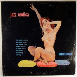 Richie Kamuca - Jazz Erotica - Conte Candoli Frank Rosolino Stan Levey - Orig Dg Lp