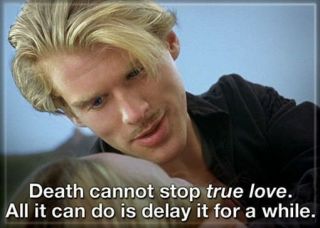 The Princess Bride Westley " Death Cannot Stop True Love " Refrigerator Magnet