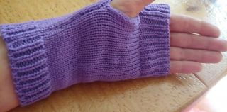 Prince Rogers Nelson Purple Love Symbol Fingerless Gloves 2