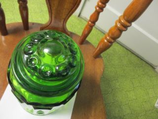 LE Smith Green Moon and Stars Large Canister With Lid 4