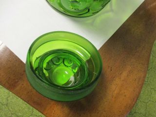 LE Smith Green Moon and Stars Large Canister With Lid 6