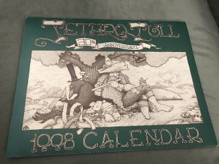 Rare Limited Edition Jethro Tull 30th Anniversary 1998 Calendar