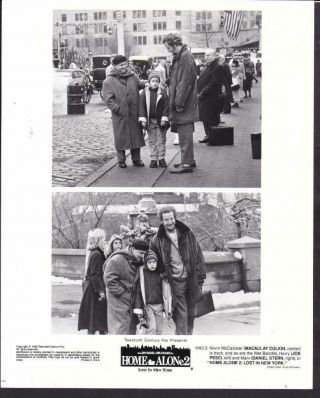 Joe Pesci Macaulay Culkin Home Alone 2 Lost In York 1992 Movie Photo 37977