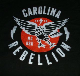 Carolina Rebellion T Shirt Xl 2016 Scorpions Rob Zombie Deftones