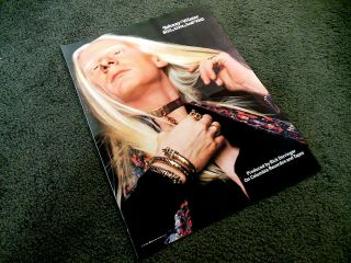 Johnny Winter Still Alive And Well Carly Simon Billboard 11x14 Ad Poster