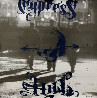 Cypress Hill 1995 Temples Of Boom Double Sided Promo Poster
