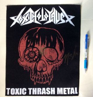 Toxic Holocaust Backpatch Death Immolation Carcass Sodom Entombed Dismember