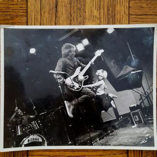 Authentic Orig Photograph The Police Sting Cbgb 