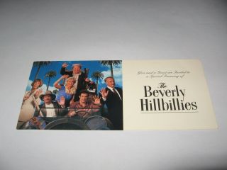 Rare Vintage 1993 The Beverly Hillbillies Premiere Screening Movie Ticket -